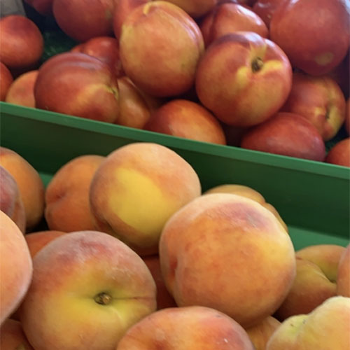 Locally grown, farm fresh produce including apples, green beans, brussel sprouts, tomatoes, sweet corn and more at Tom Strain and Sons in Toledo, Ohio!