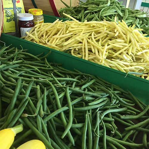 Locally grown, farm fresh produce including apples, green beans, brussel sprouts, tomatoes, sweet corn and more at Tom Strain and Sons in Toledo, Ohio!